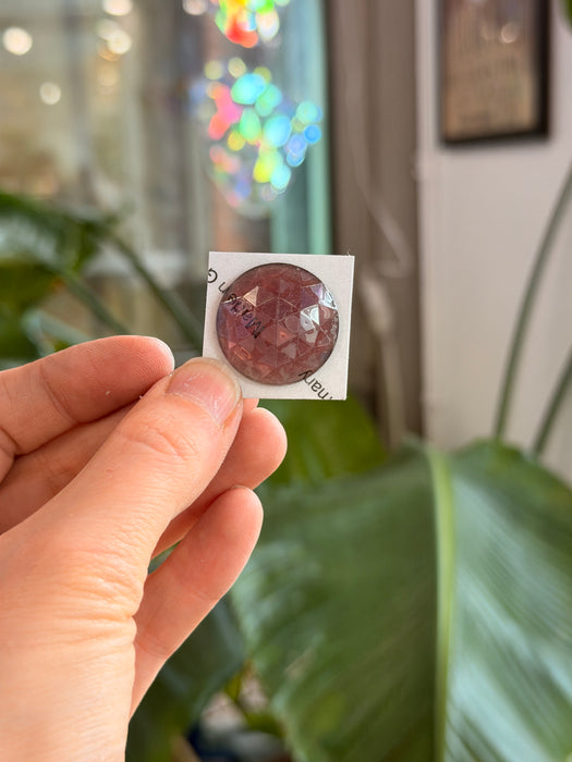 Amethyst Jewel - Round (25mm) Tools Colorado Glass Works