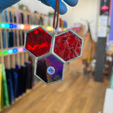 Mini 3-Piece Honeycomb Suncatchers (Multiple Pieces Available!) Colorado Glass Works 20