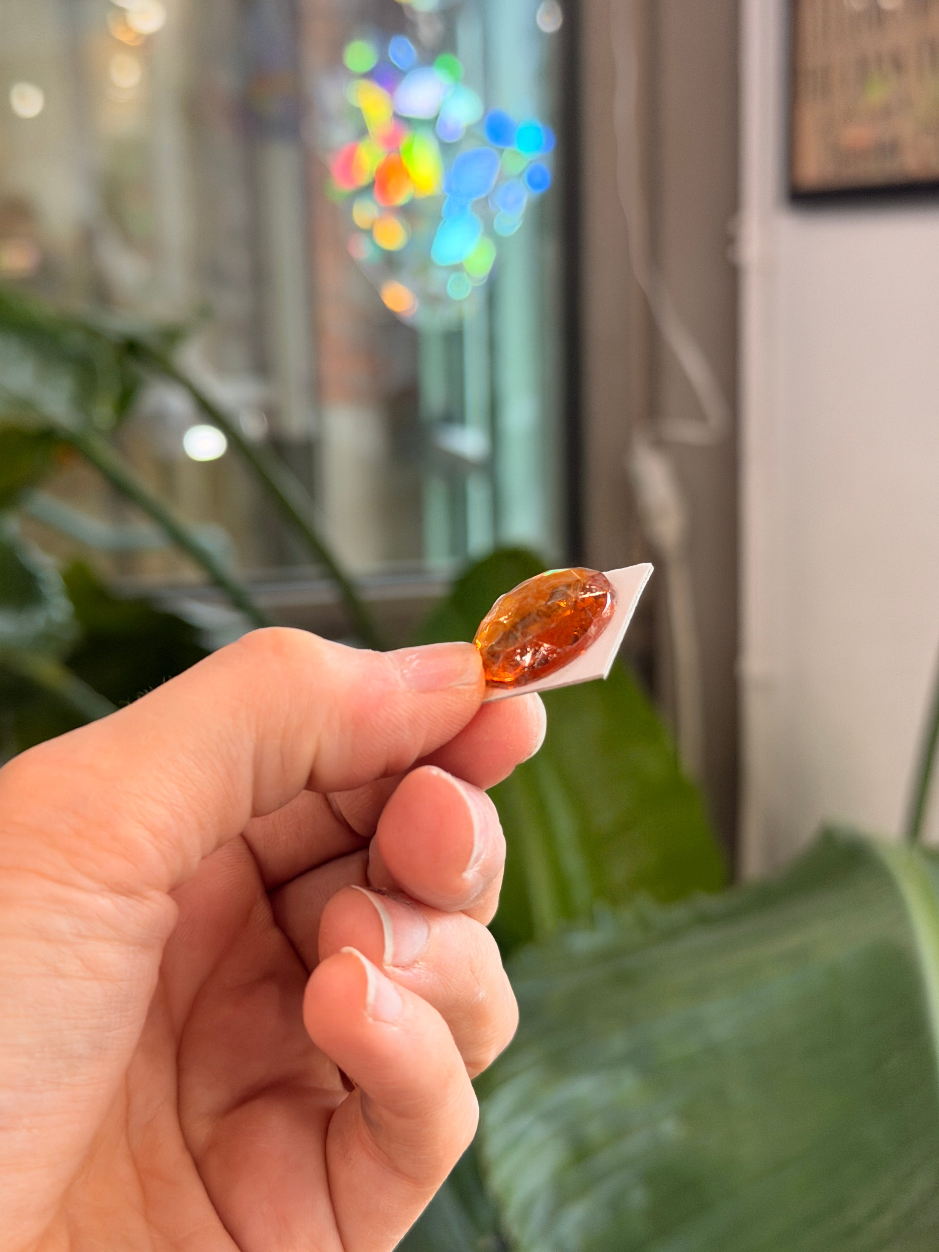 Amber Jewel - Round (20mm) Tools Colorado Glass Works