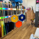 Mini 3-Piece Honeycomb Suncatchers (Multiple Pieces Available!) Colorado Glass Works 23