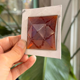 Amber Jewel - Square (50 mm)