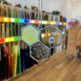 Mini 3-Piece Honeycomb Suncatchers (Multiple Pieces Available!) Colorado Glass Works 24