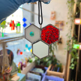 Mini 3-Piece Honeycomb Suncatchers (Multiple Pieces Available!)