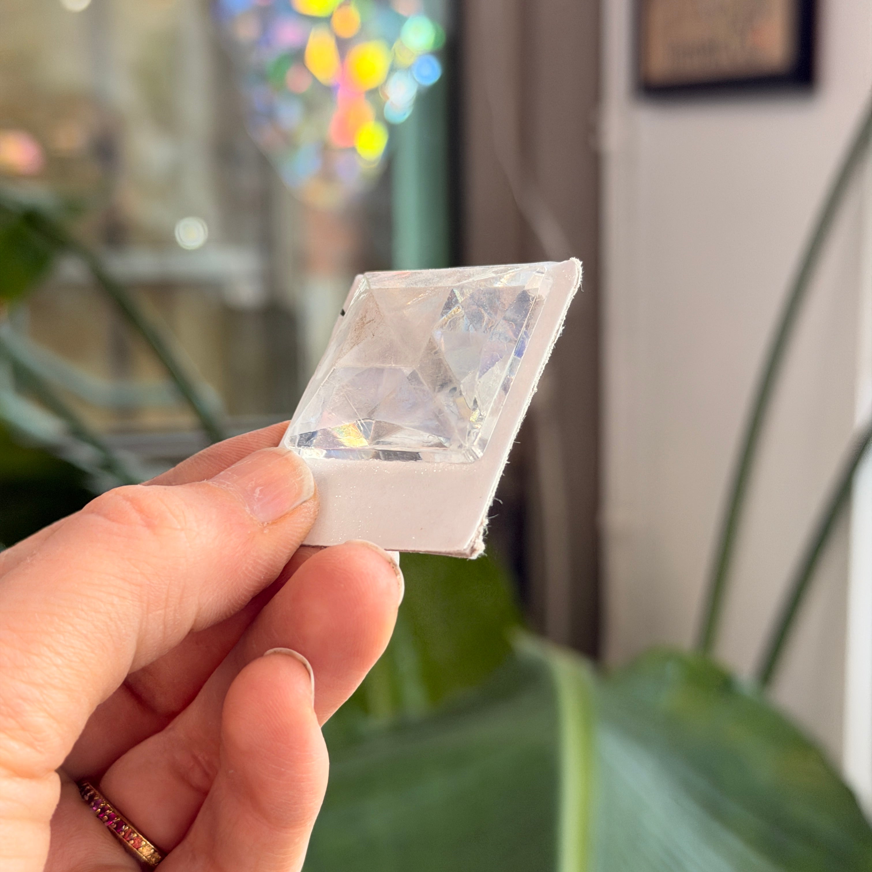 Clear Jewel - Square (30 mm)
