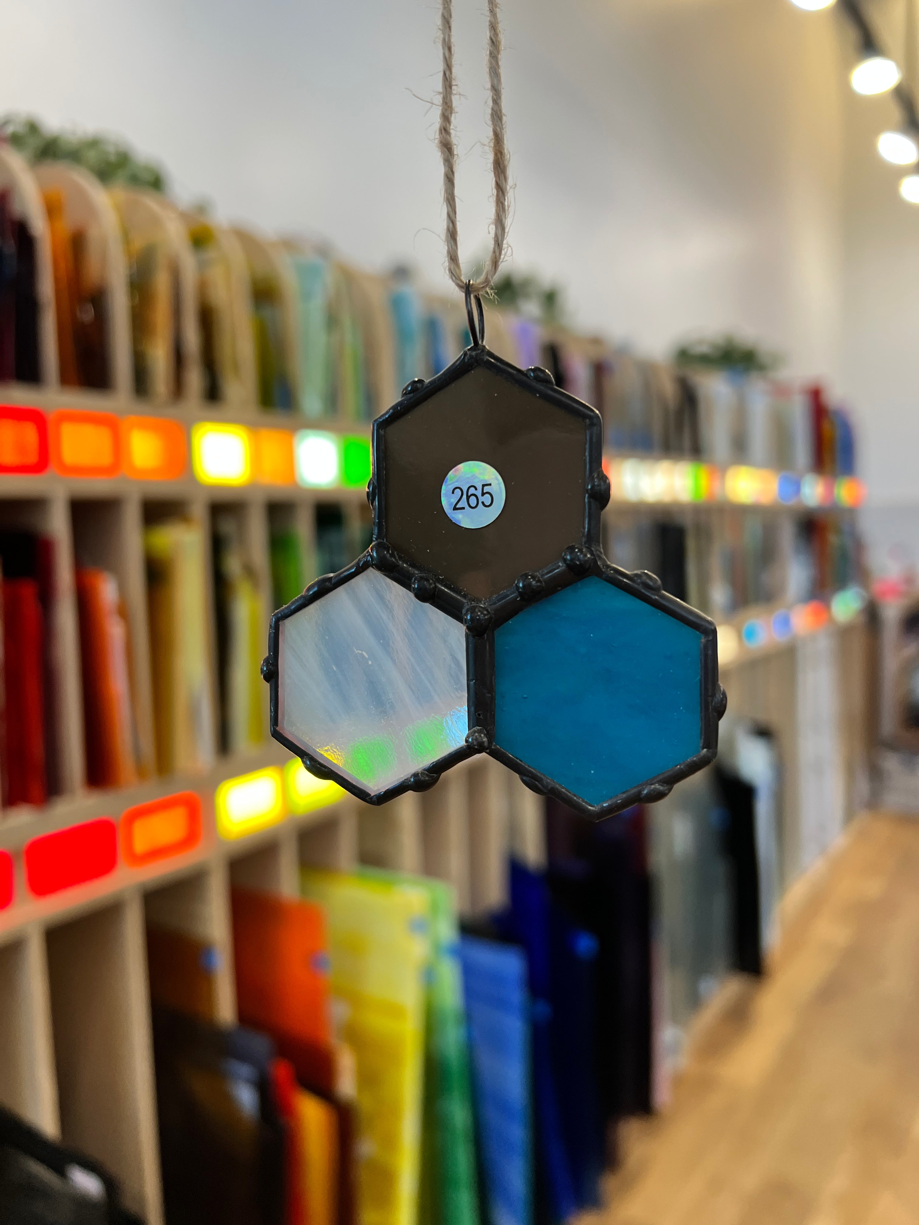 3-Piece Honeycomb Suncatchers (Multiple Pieces Available!)