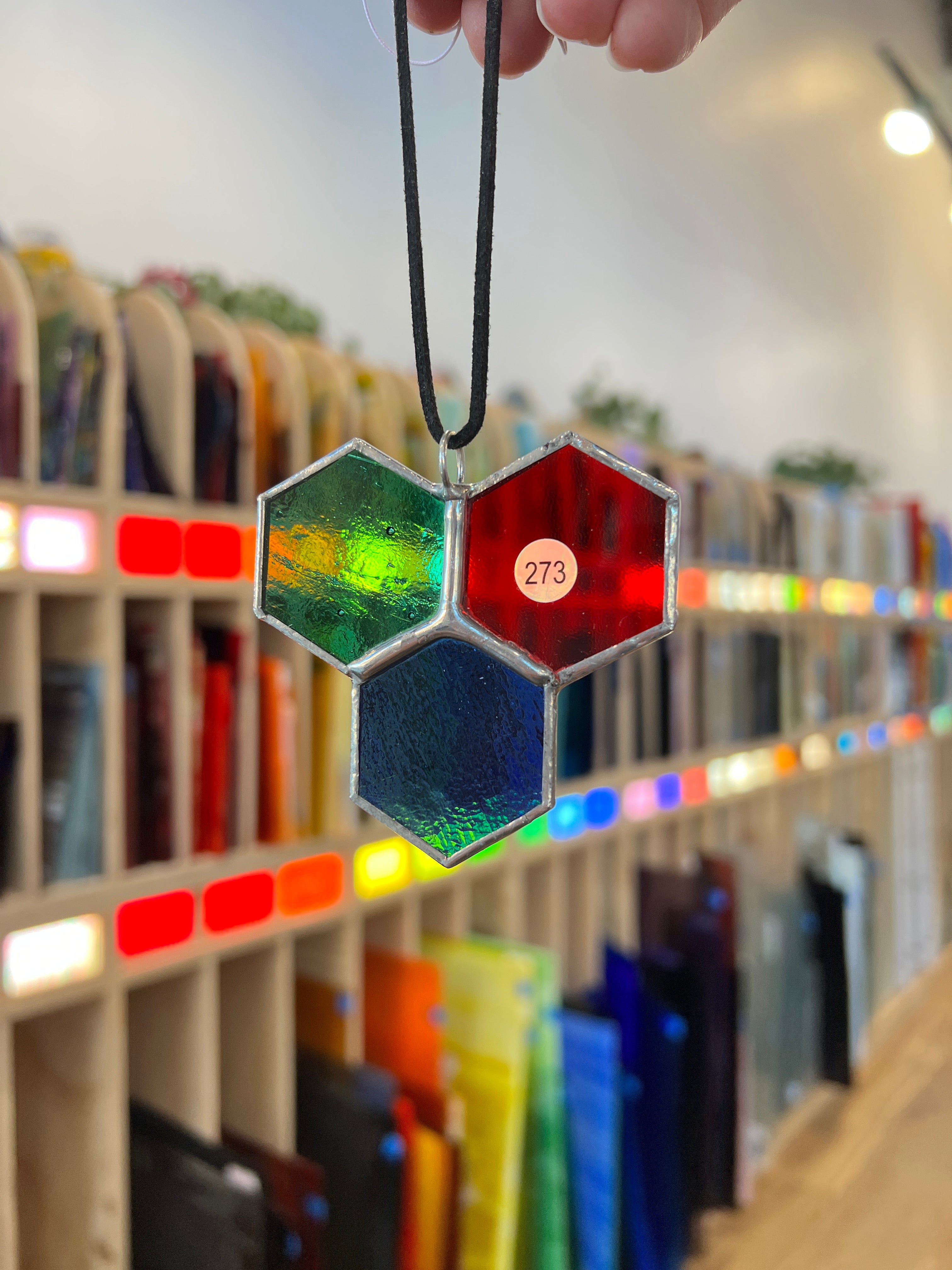 3-Piece Honeycomb Suncatchers (Multiple Pieces Available!)