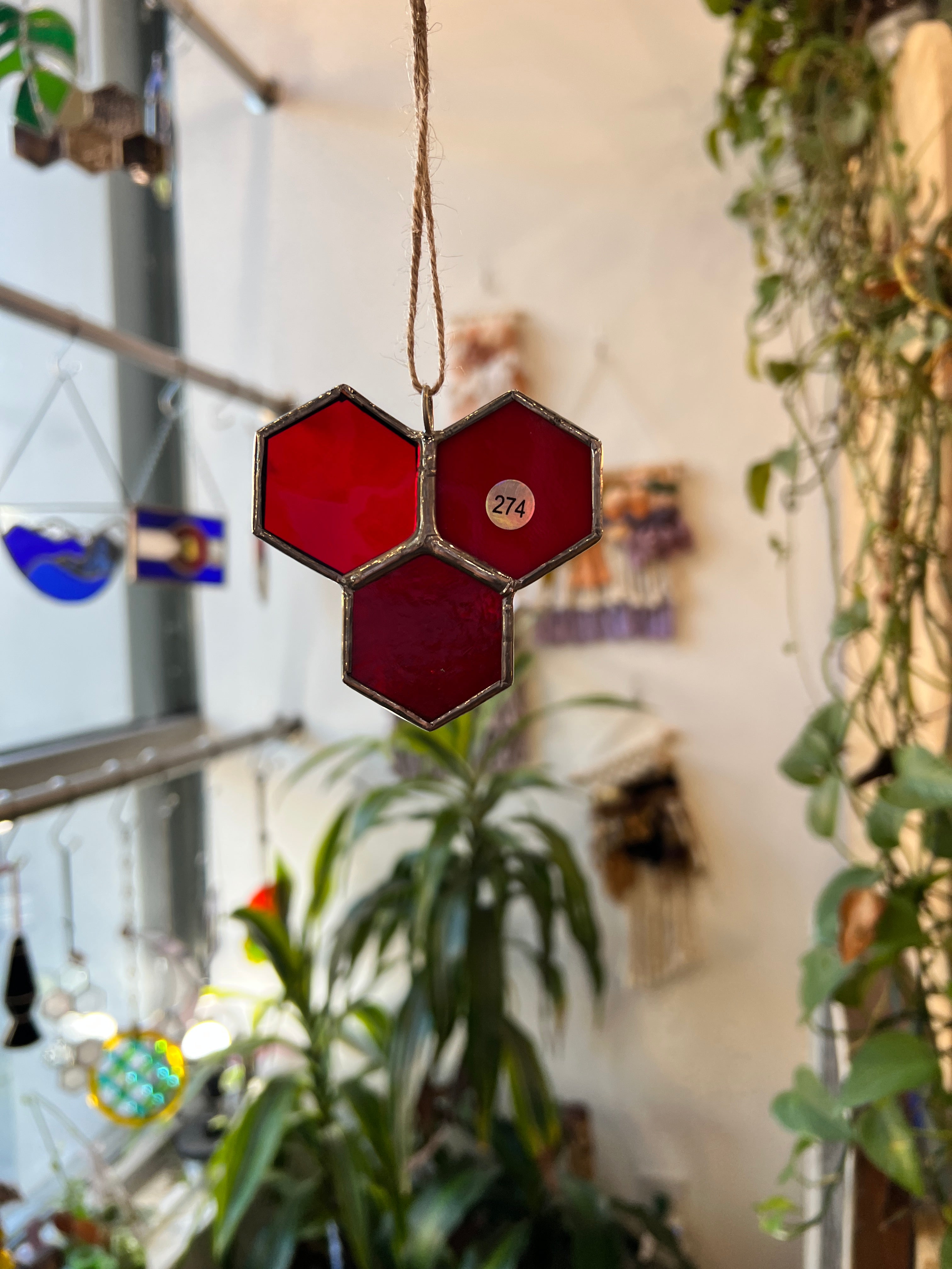 3-Piece Honeycomb Suncatchers (Multiple Pieces Available!)