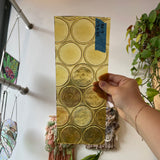 Yellow Vintage 70s/80s Bottle Glass Sheet Glass Colorado Glass Works UNK365 (11.5x4.5in)