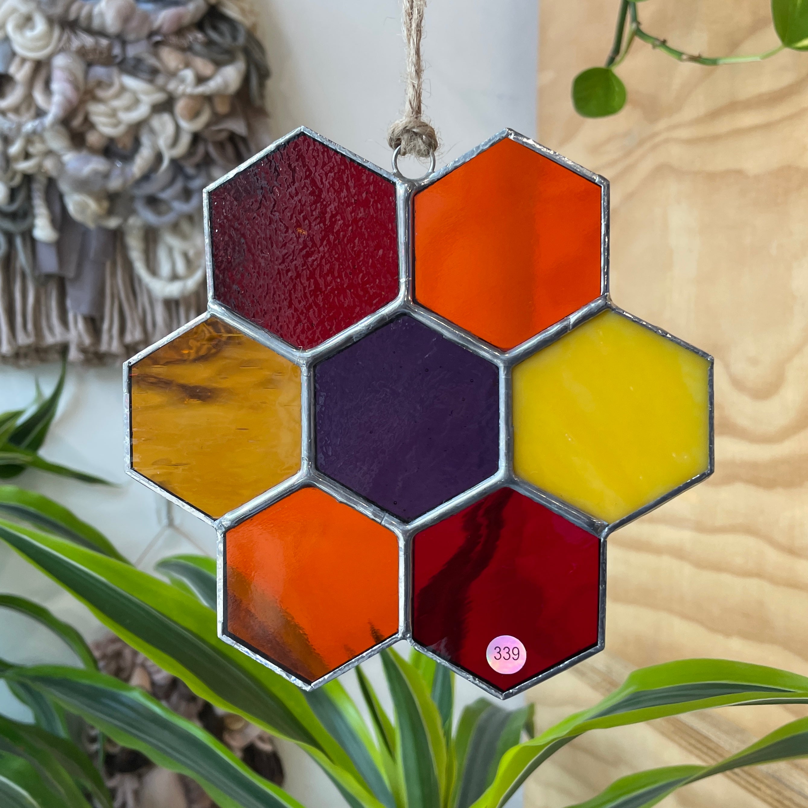 7-Piece Honeycomb Pieces (Multiple Pieces Available!) Colorado Glass Works 339