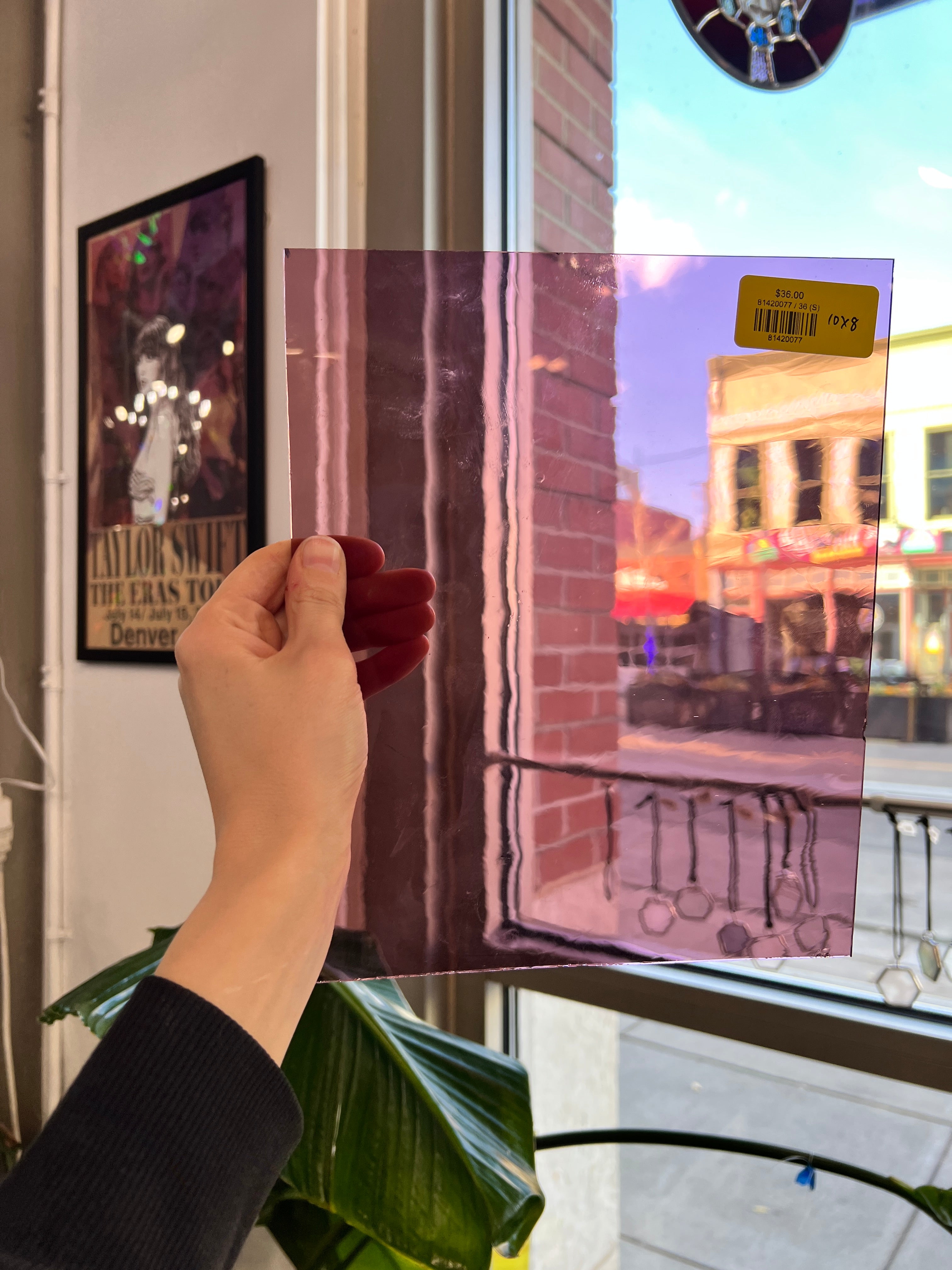 Warm Purple GNA 36 (S) Sheet Glass Colorado Glassworks