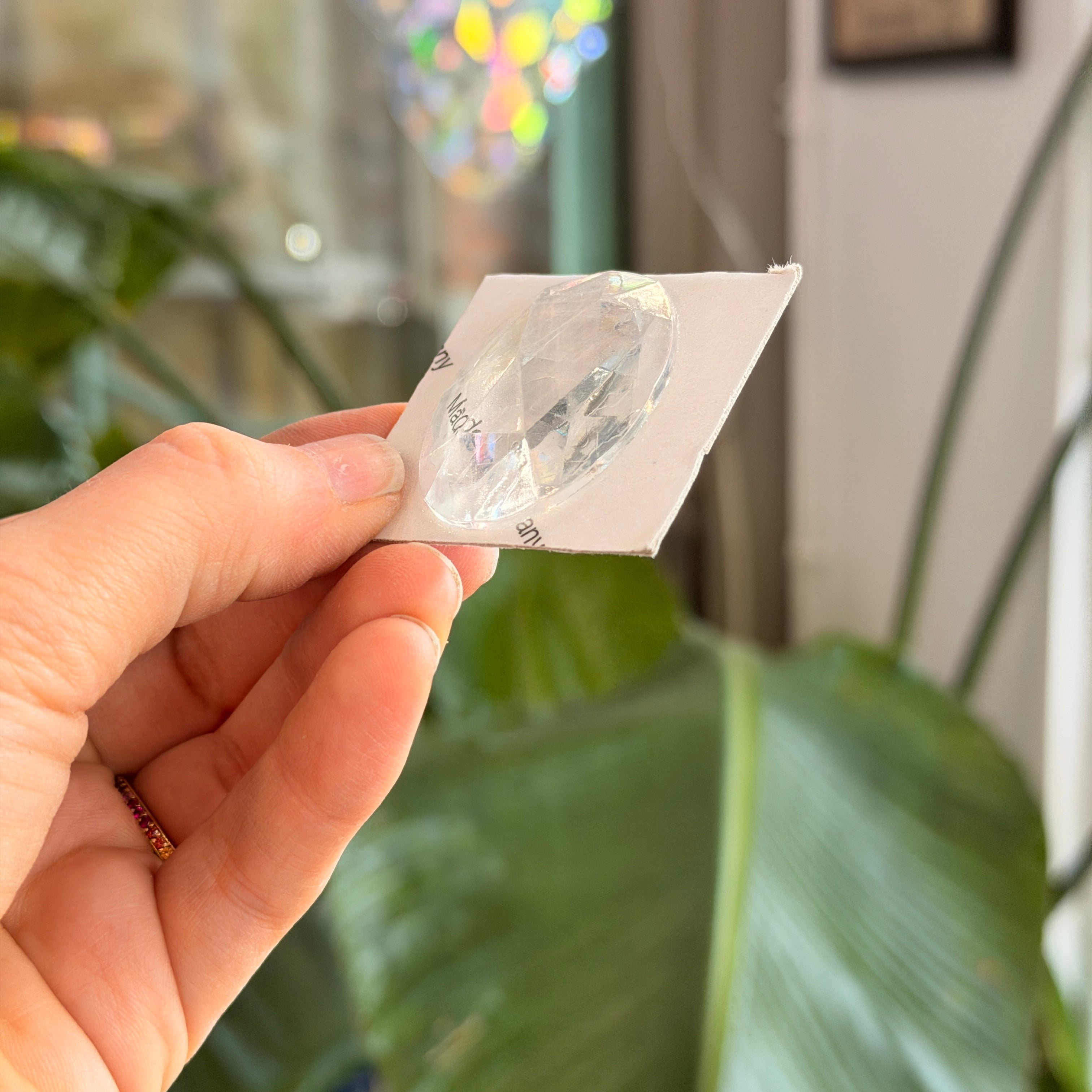 Clear Jewel - Oval (40 x 30 mm)