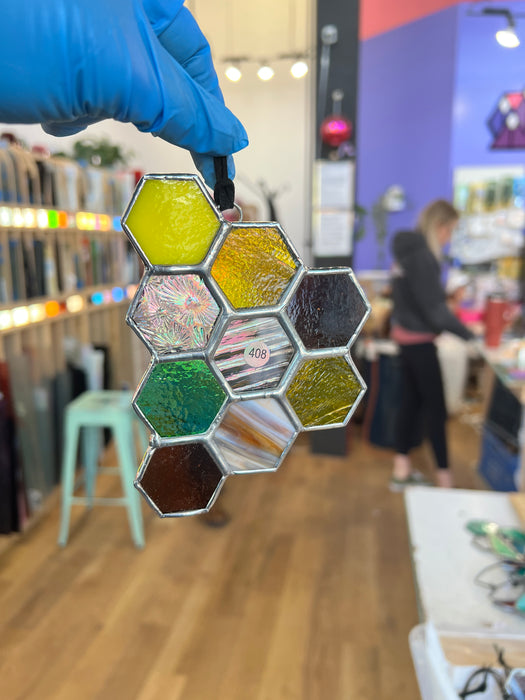 7-Piece Honeycomb Pieces (Multiple Pieces Available!) Colorado Glass Works