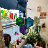 Mini 3-Piece Honeycomb Suncatchers (Multiple Pieces Available!)