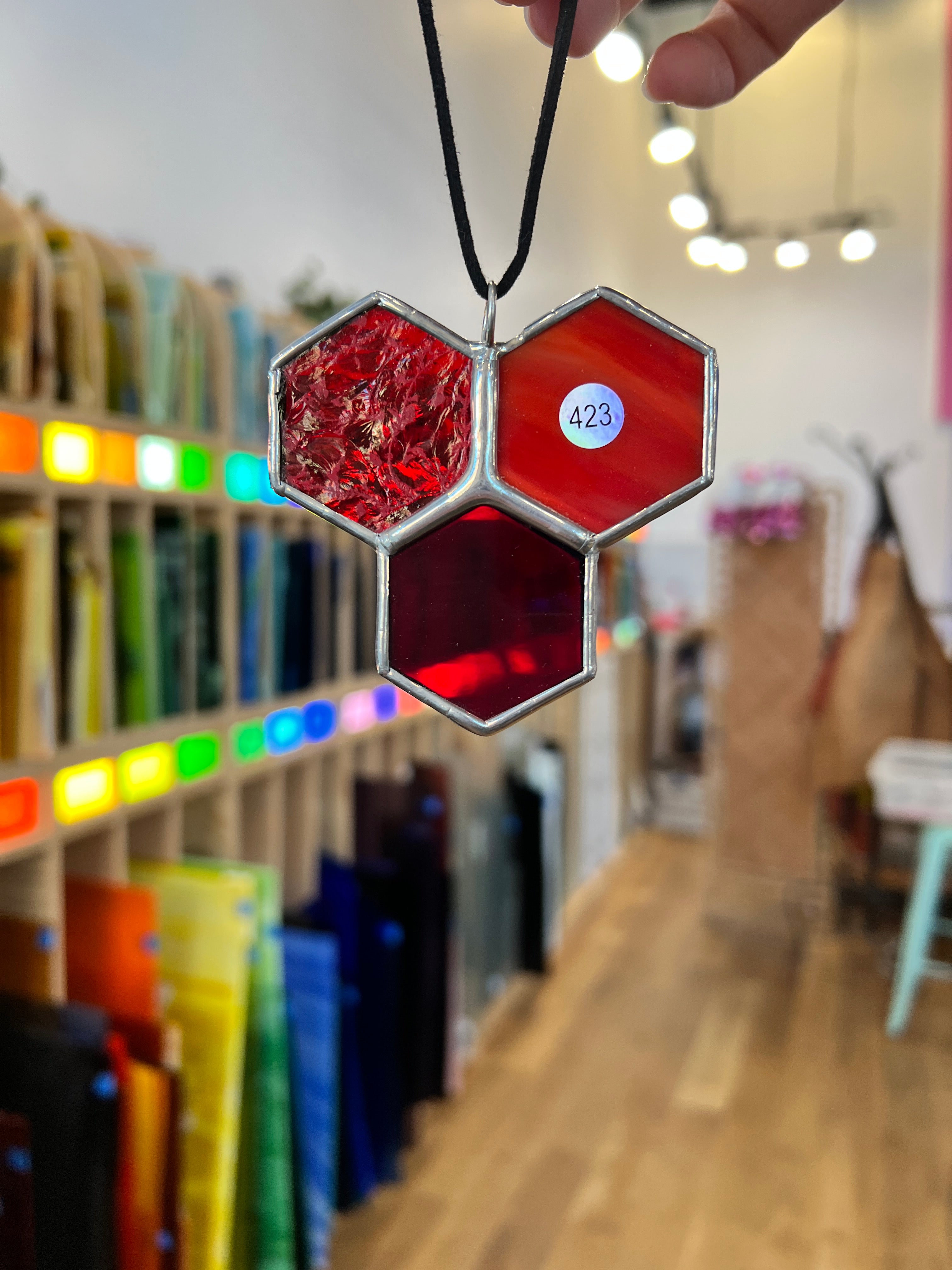 3-Piece Honeycomb Suncatchers (Multiple Pieces Available!)
