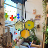 Mini 3-Piece Honeycomb Suncatchers (Multiple Pieces Available!)