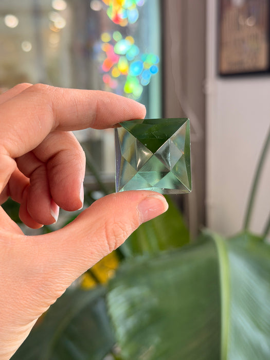 Moss Green Jewel - Square (30mm) Tools Colorado Glass Works