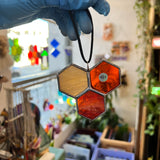 Mini 3-Piece Honeycomb Suncatchers (Multiple Pieces Available!)