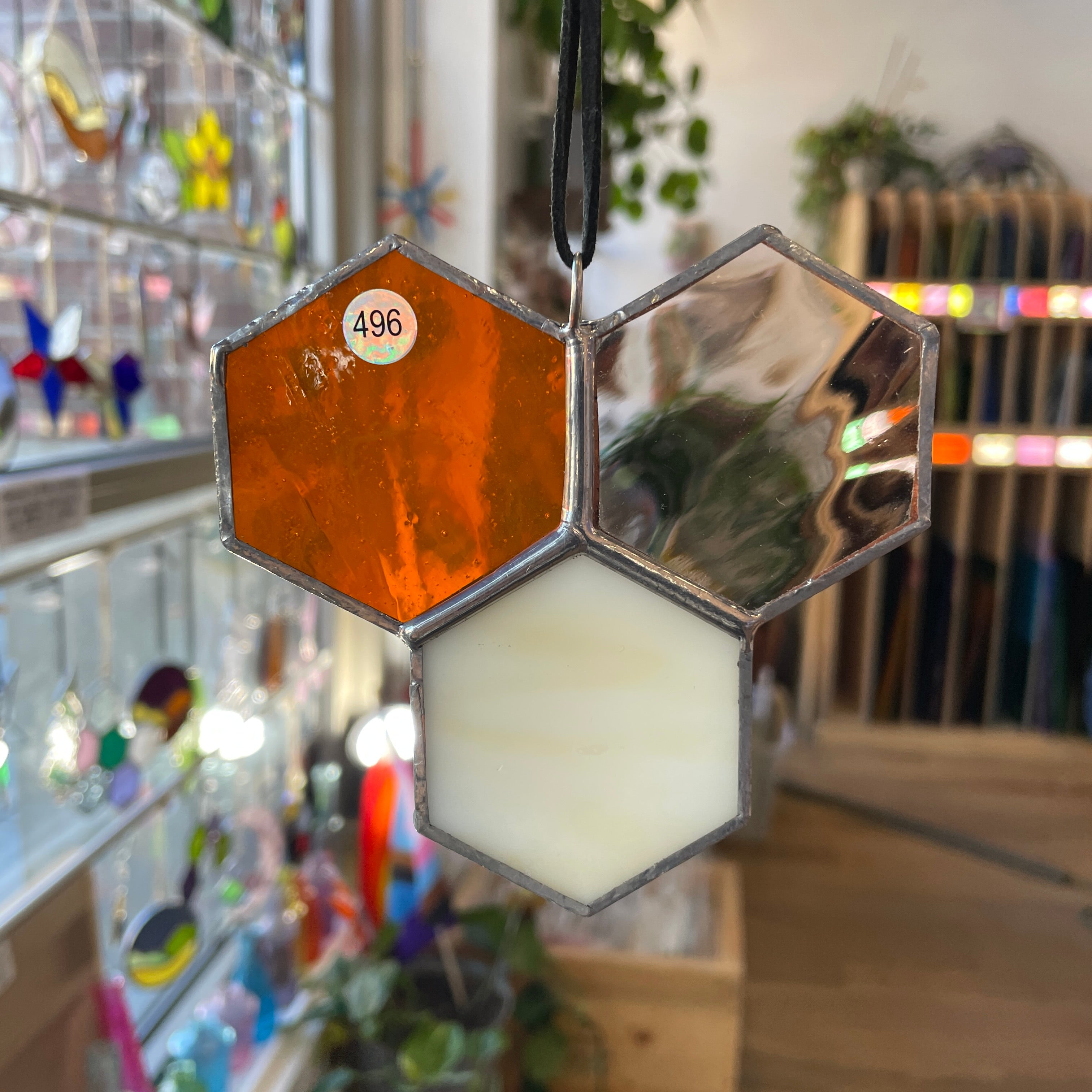 3-Piece Honeycomb Suncatchers (Multiple Pieces Available!) Colorado Glass Works 496
