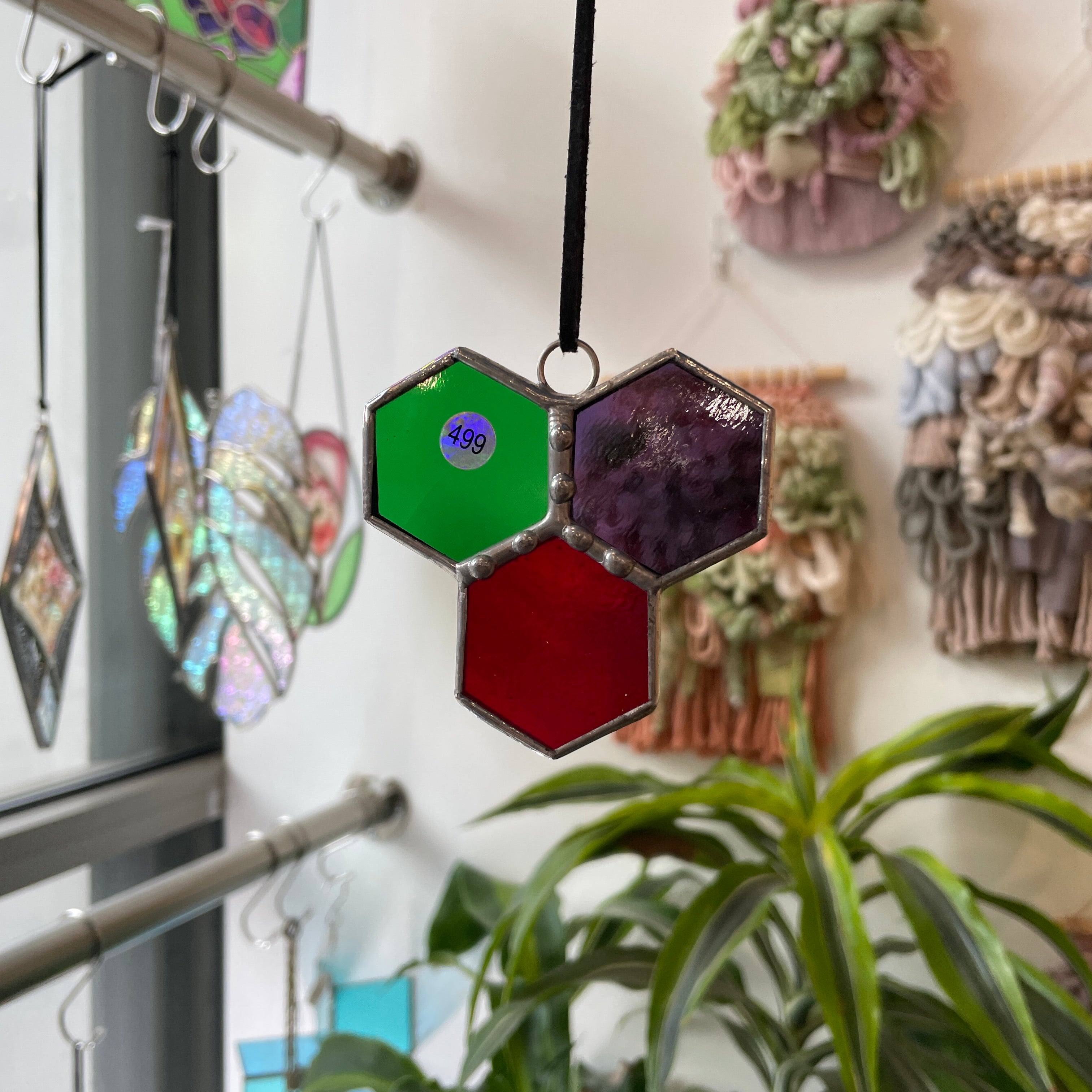3-Piece Honeycomb Suncatchers (Multiple Pieces Available!)
