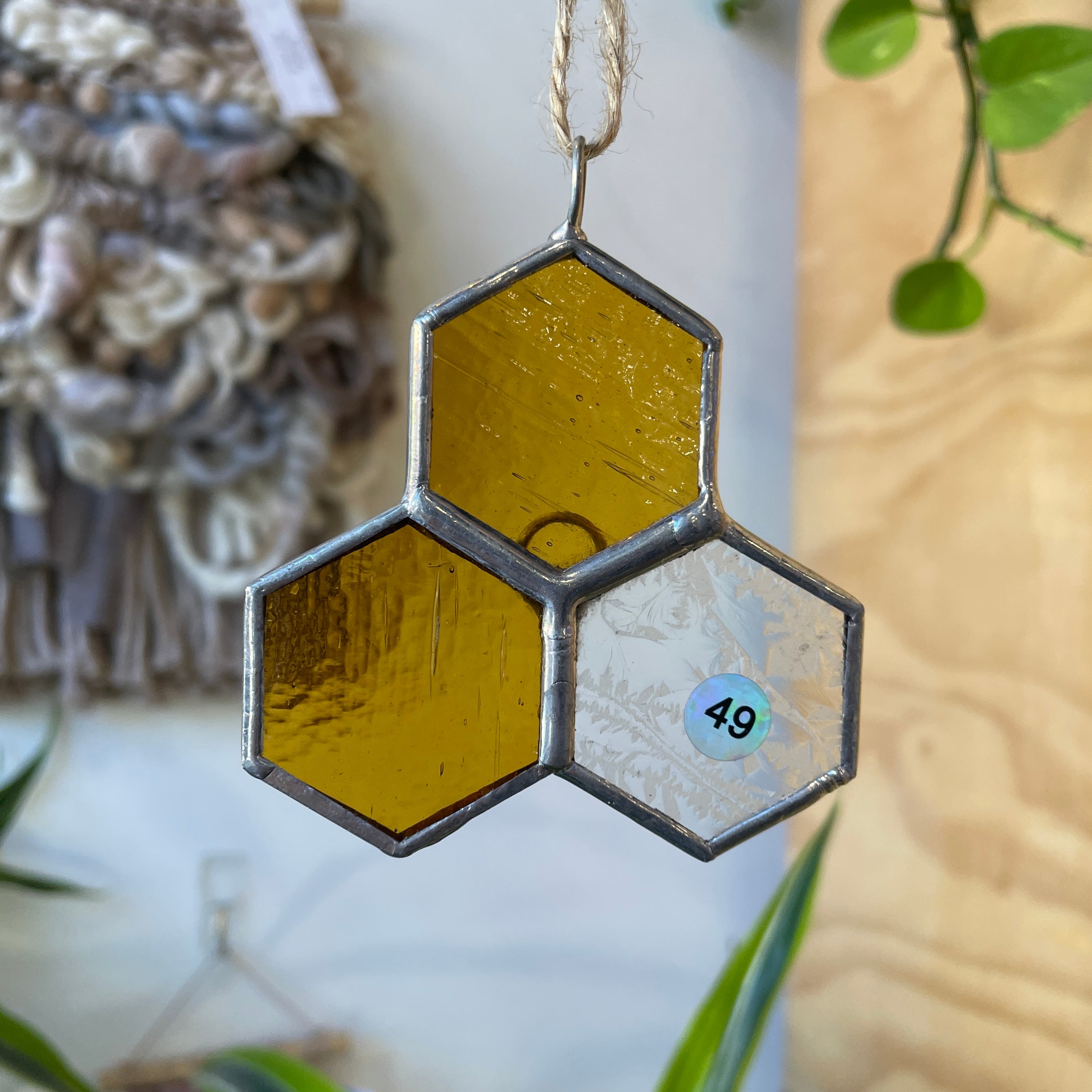 Mini 3-Piece Honeycomb Suncatchers (Multiple Pieces Available!)