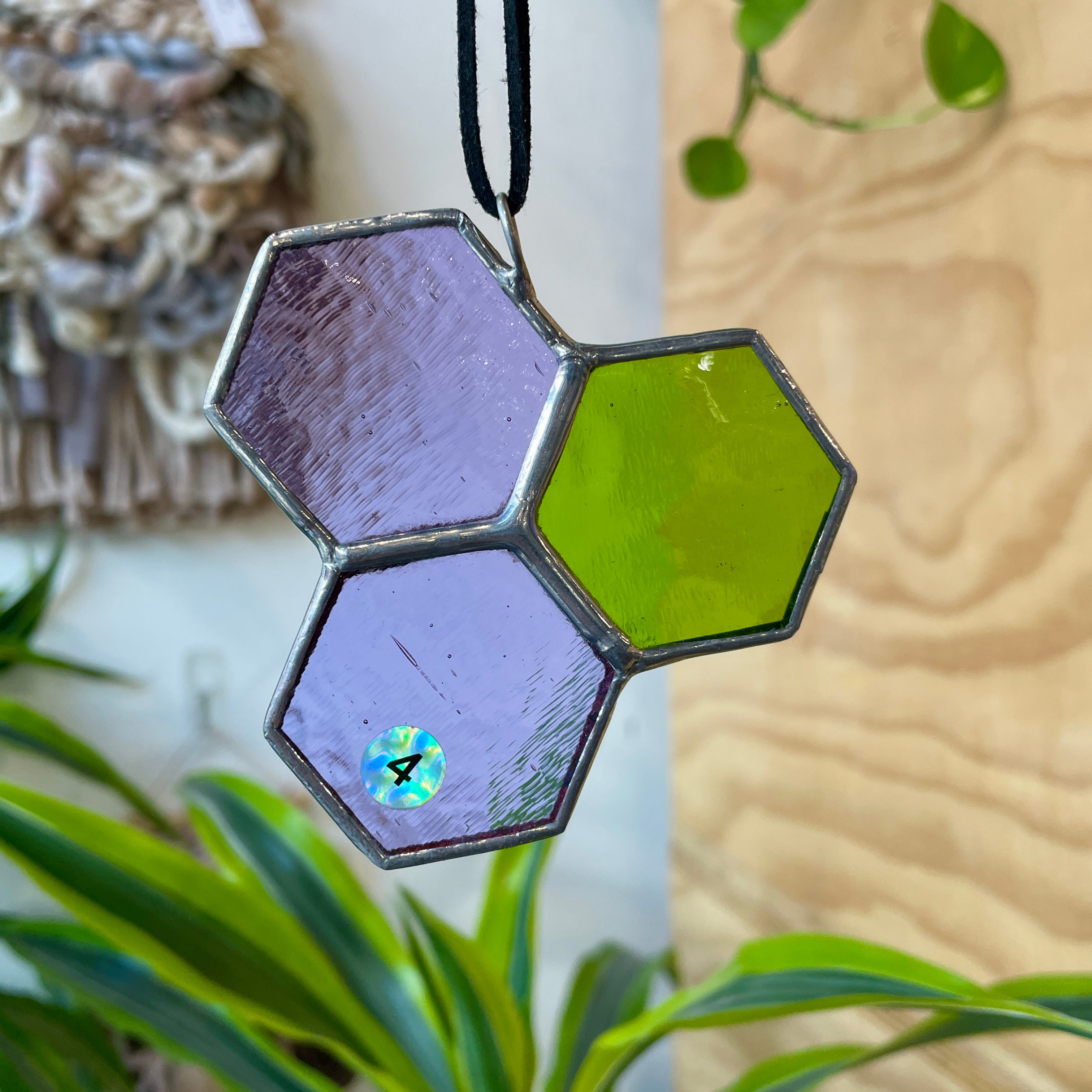 3-Piece Honeycomb Suncatchers (Multiple Pieces Available!) Colorado Glass Works 4