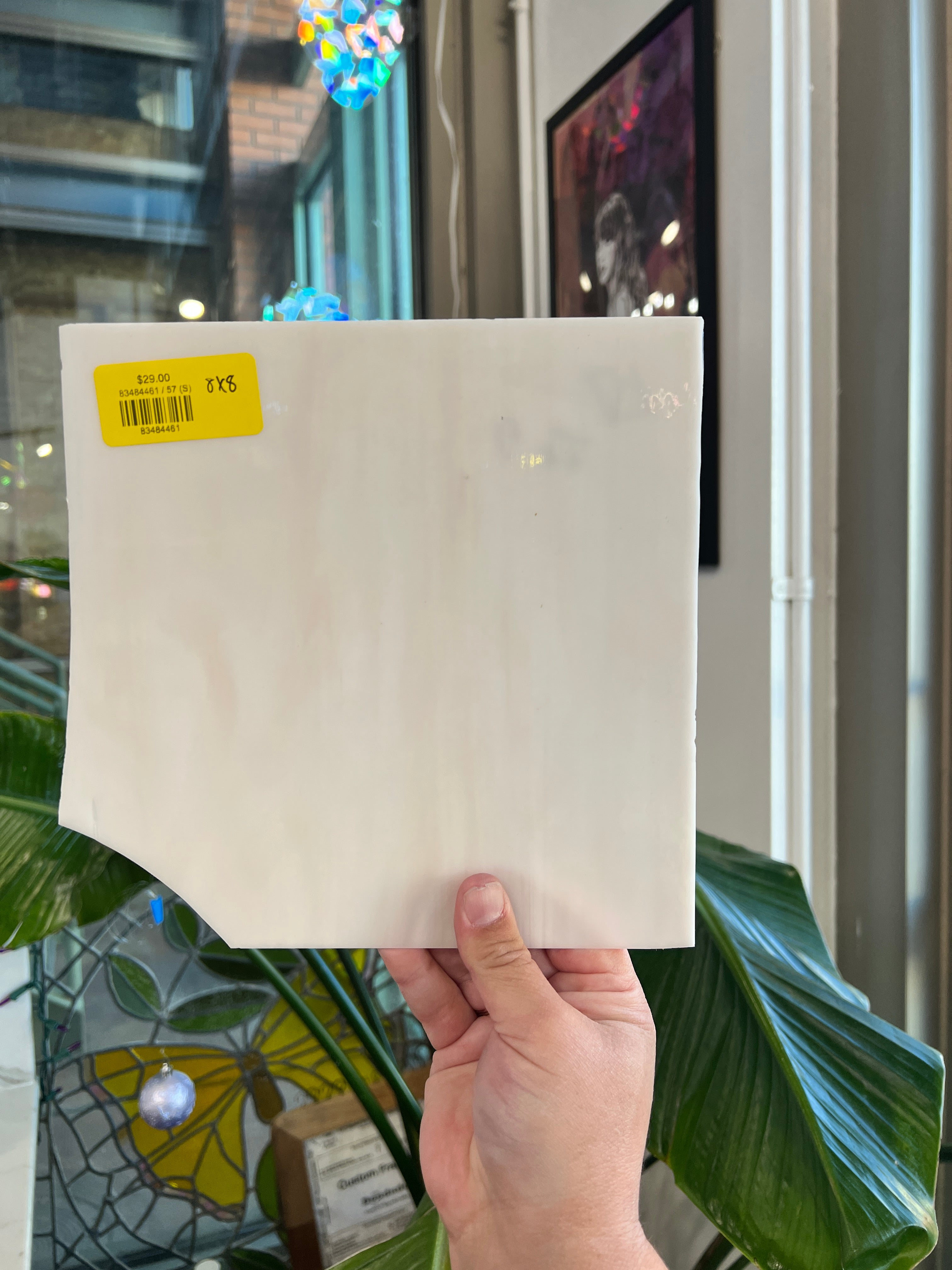 Pale Pink Champagne Spectrum 57 (S) Sheet Glass Colorado Glassworks