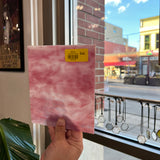 Pink White Wispy 58 (S) Sheet Glass Colorado Glassworks