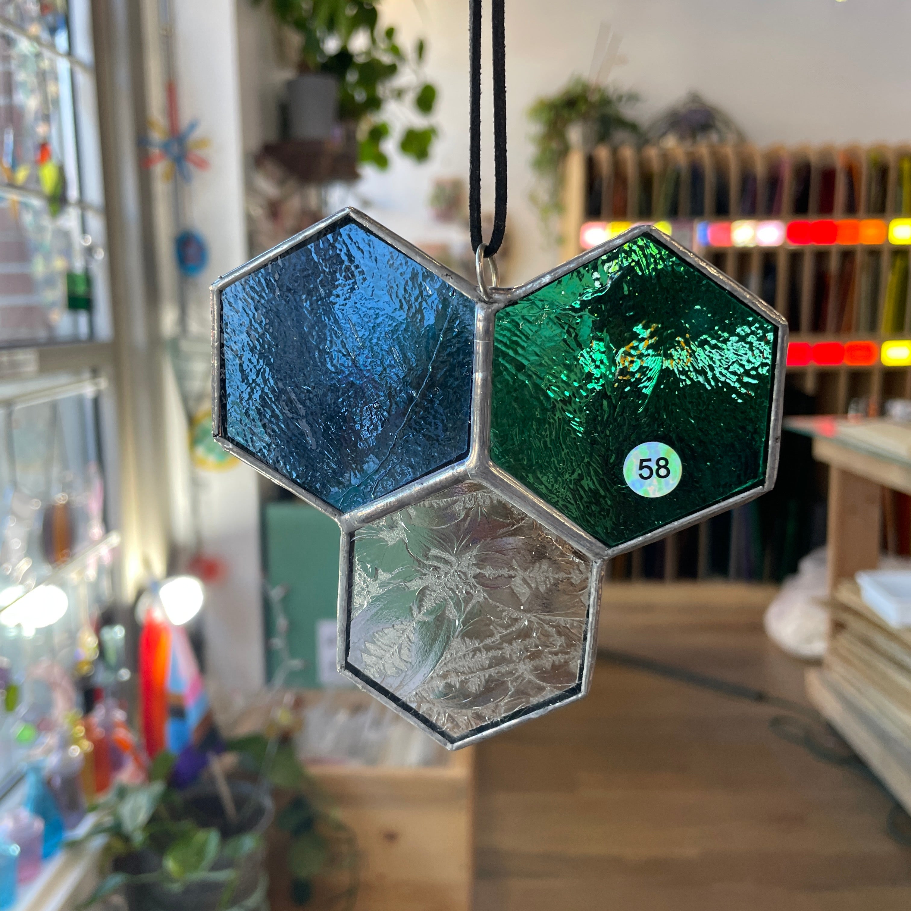 3-Piece Honeycomb Suncatchers (Multiple Pieces Available!)