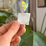 Clear Jewel - Square (25 mm)