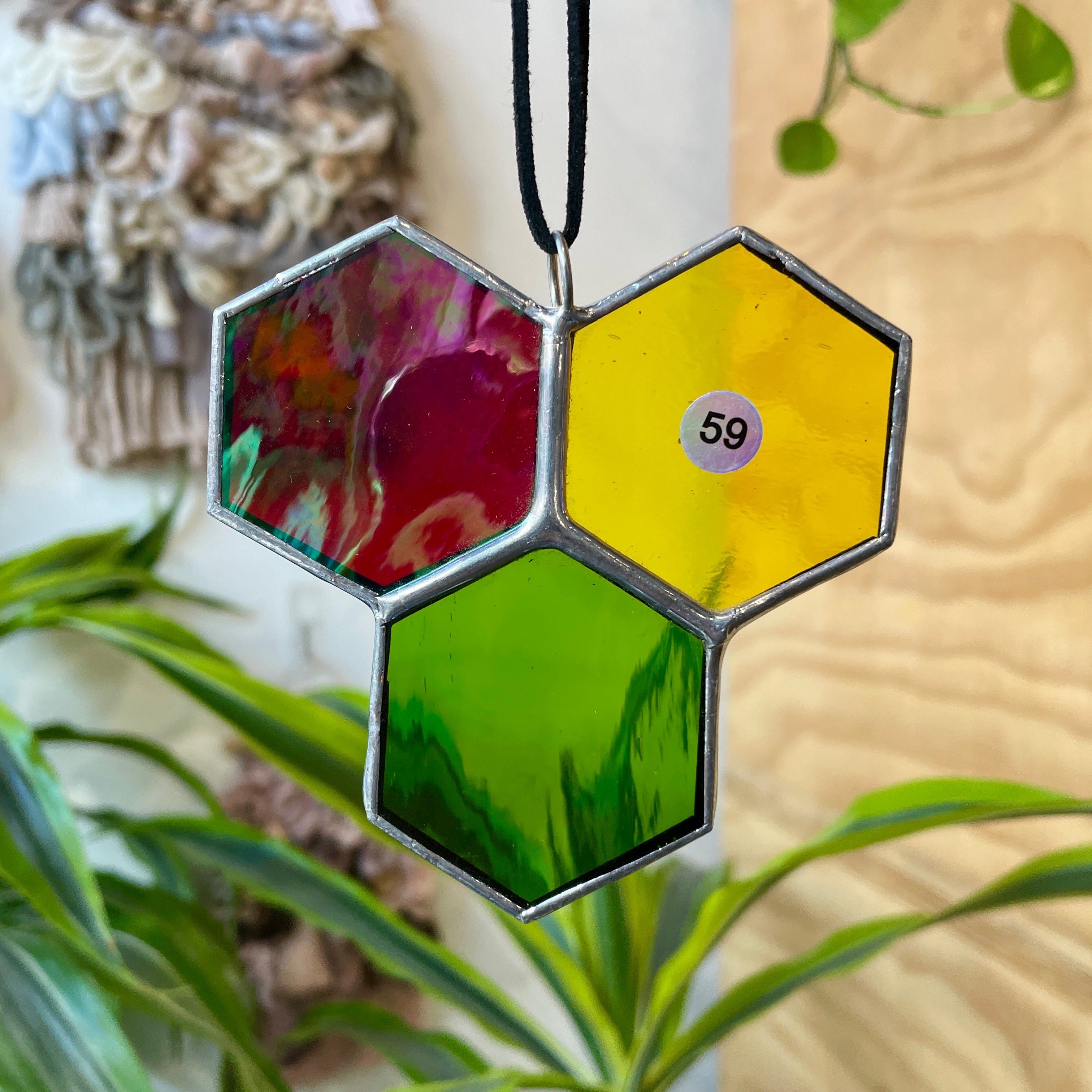 3-Piece Honeycomb Suncatchers (Multiple Pieces Available!) Colorado Glass Works 59