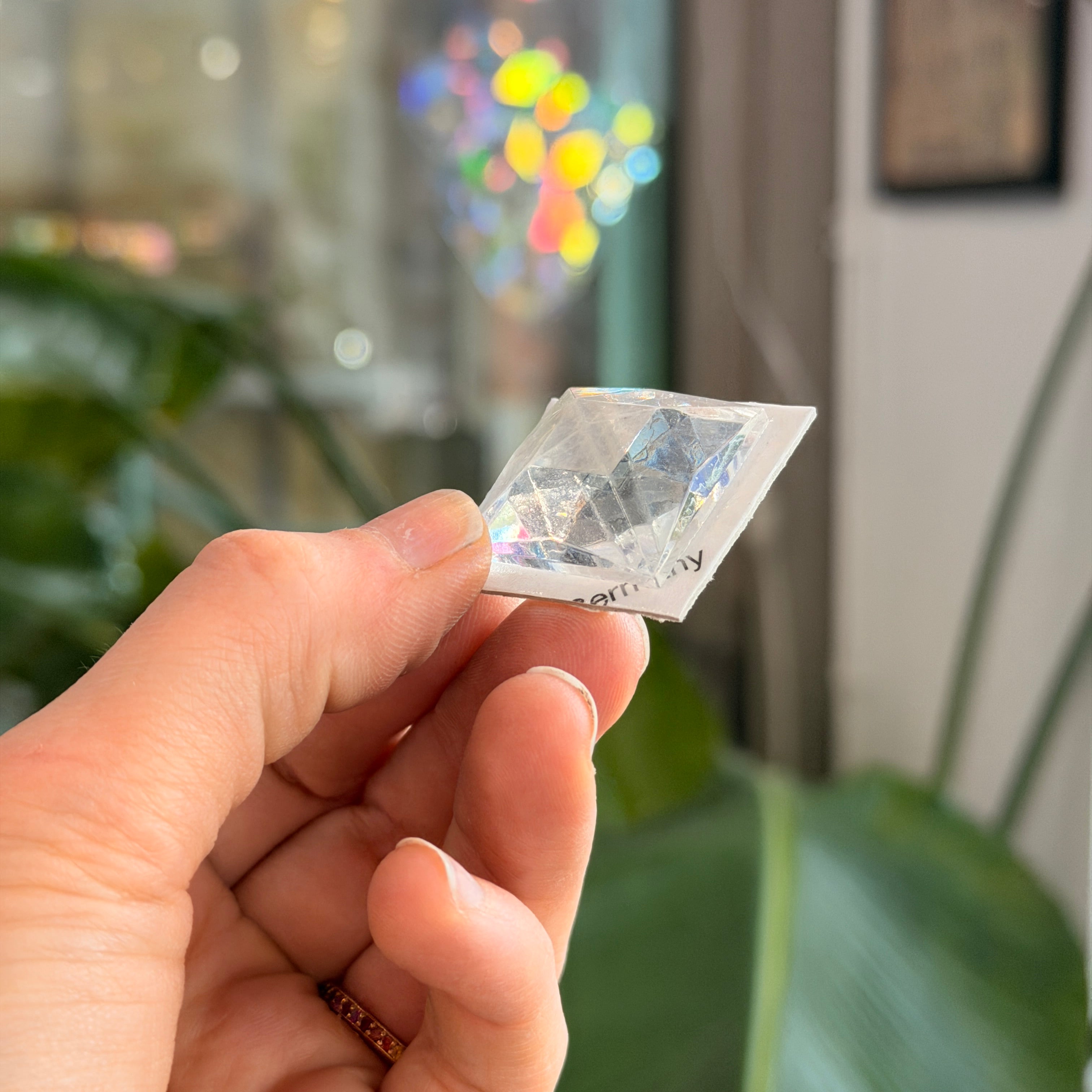 Clear Jewel - Square (25 mm)