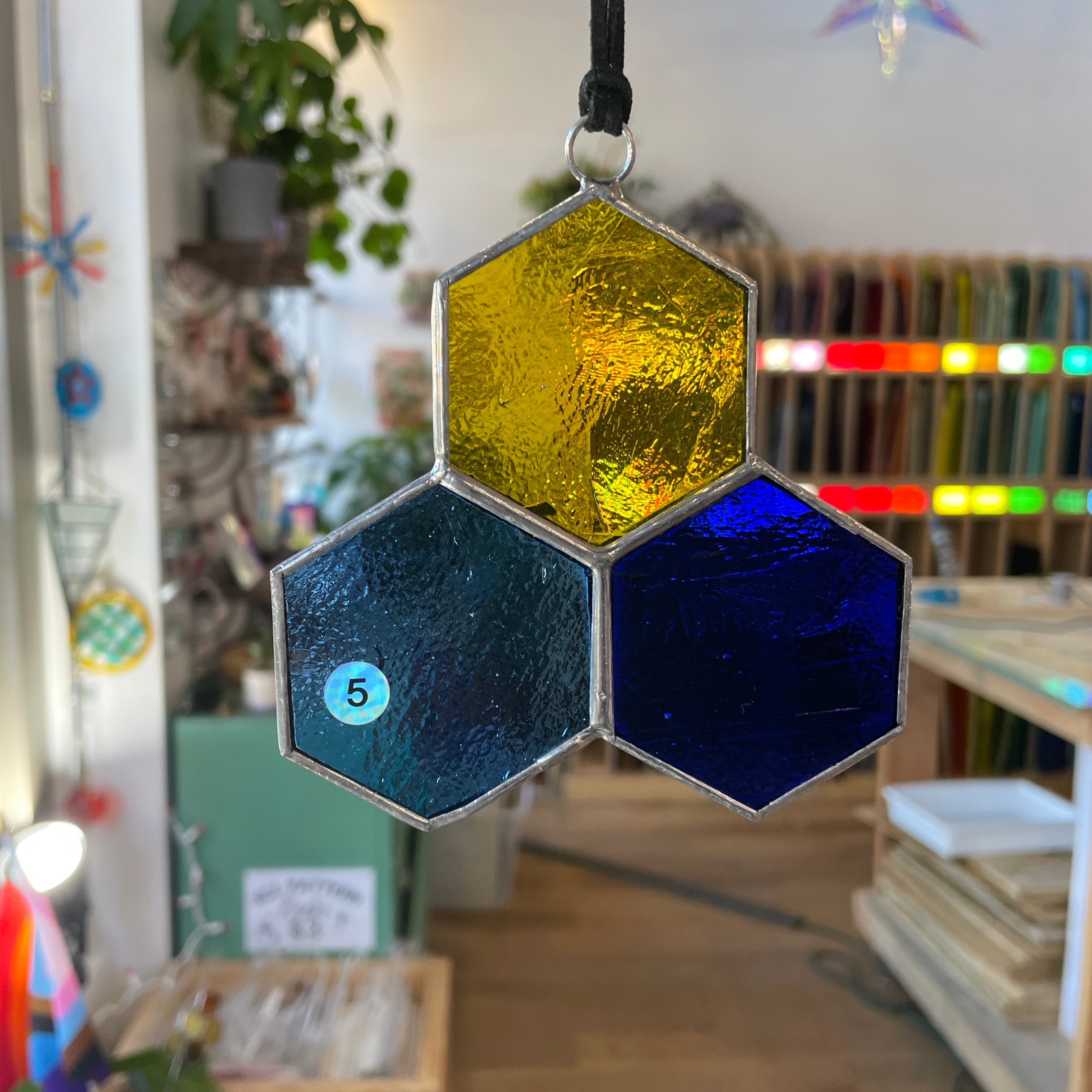3-Piece Honeycomb Suncatchers (Multiple Pieces Available!)