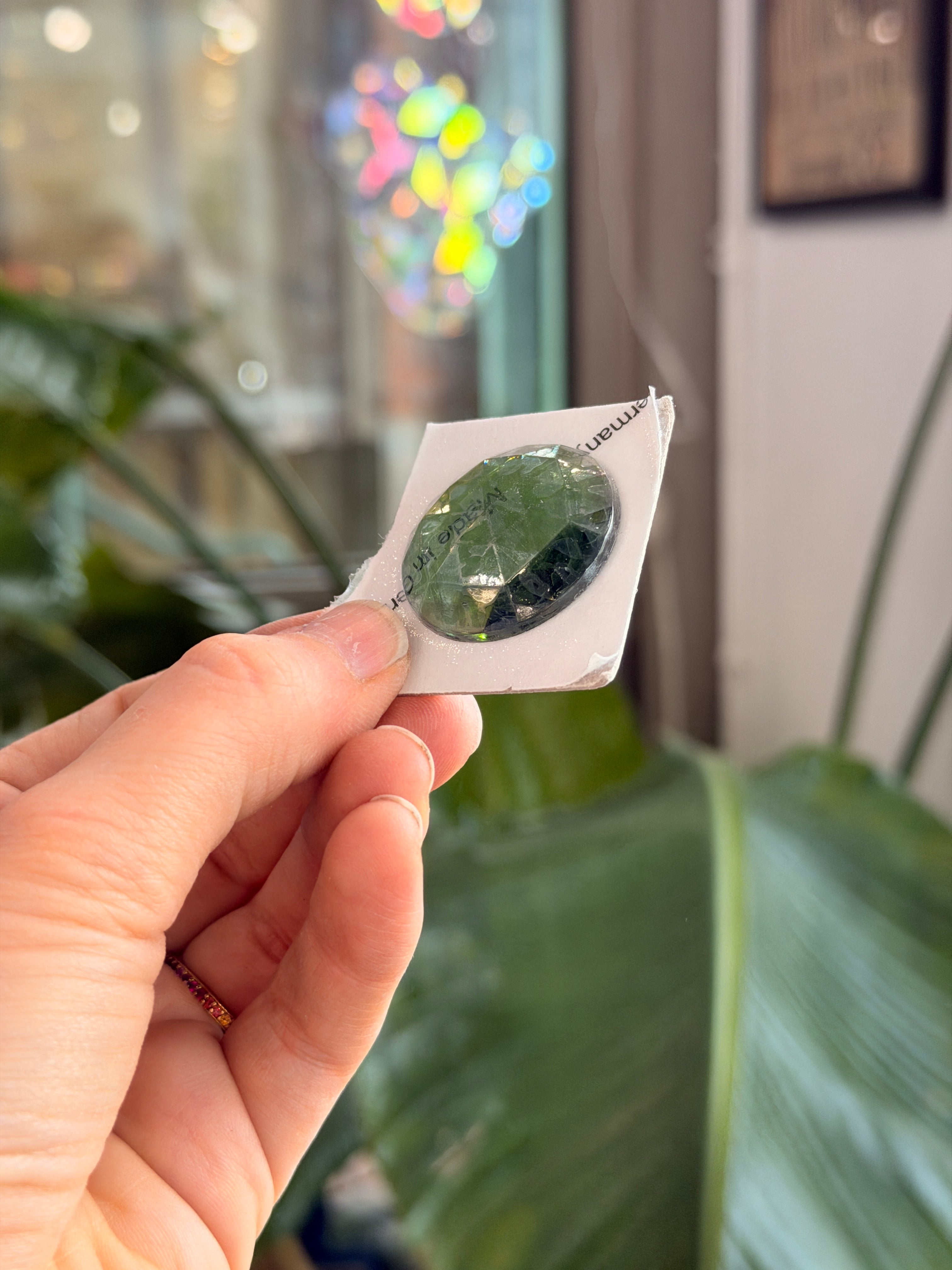 Moss Green Jewel - Round (30mm) Tools Colorado Glass Works