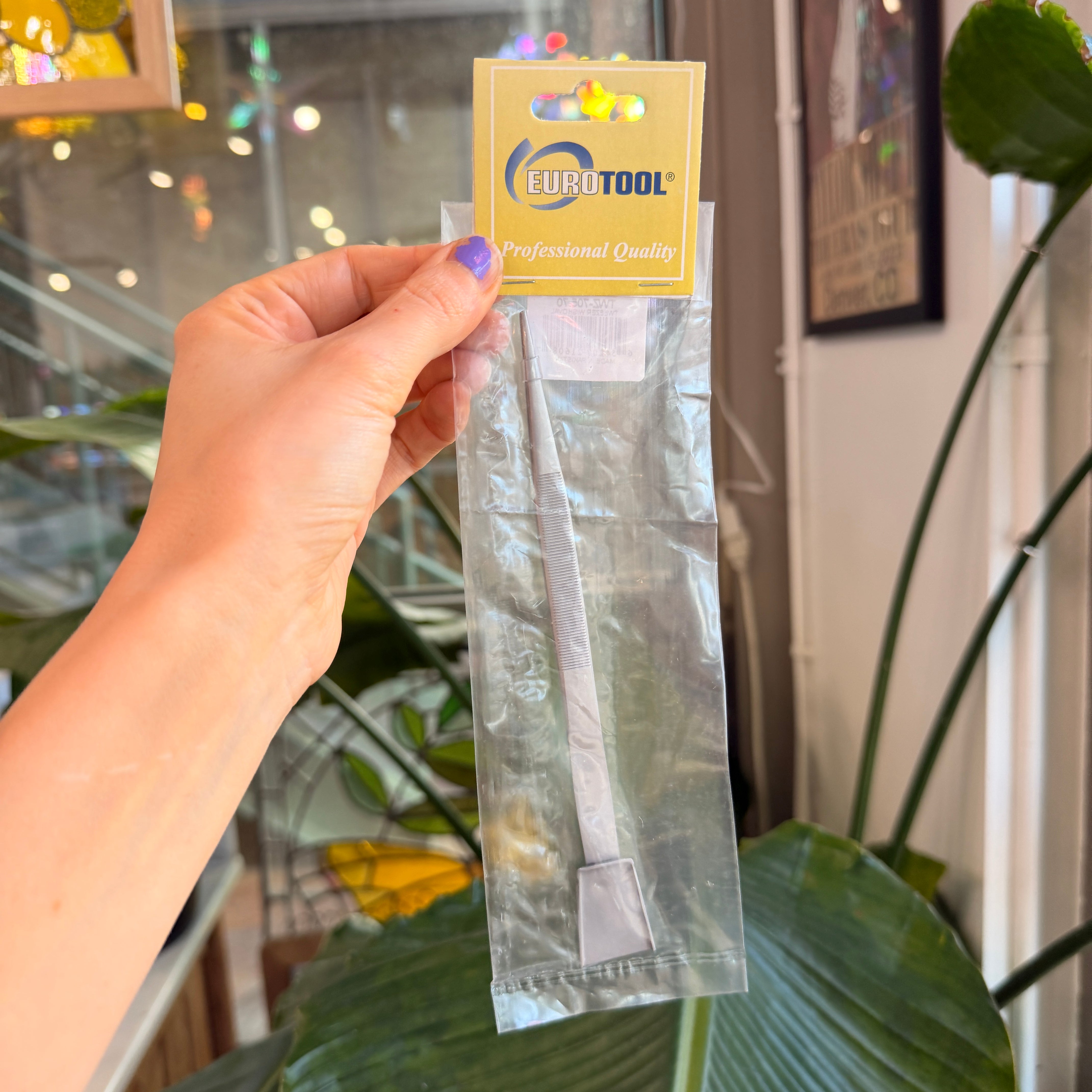 Tweezer with Shovel Tools Colorado Glassworks