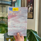 Light Purple Pink White 68 (S) Sheet Glass Colorado Glassworks