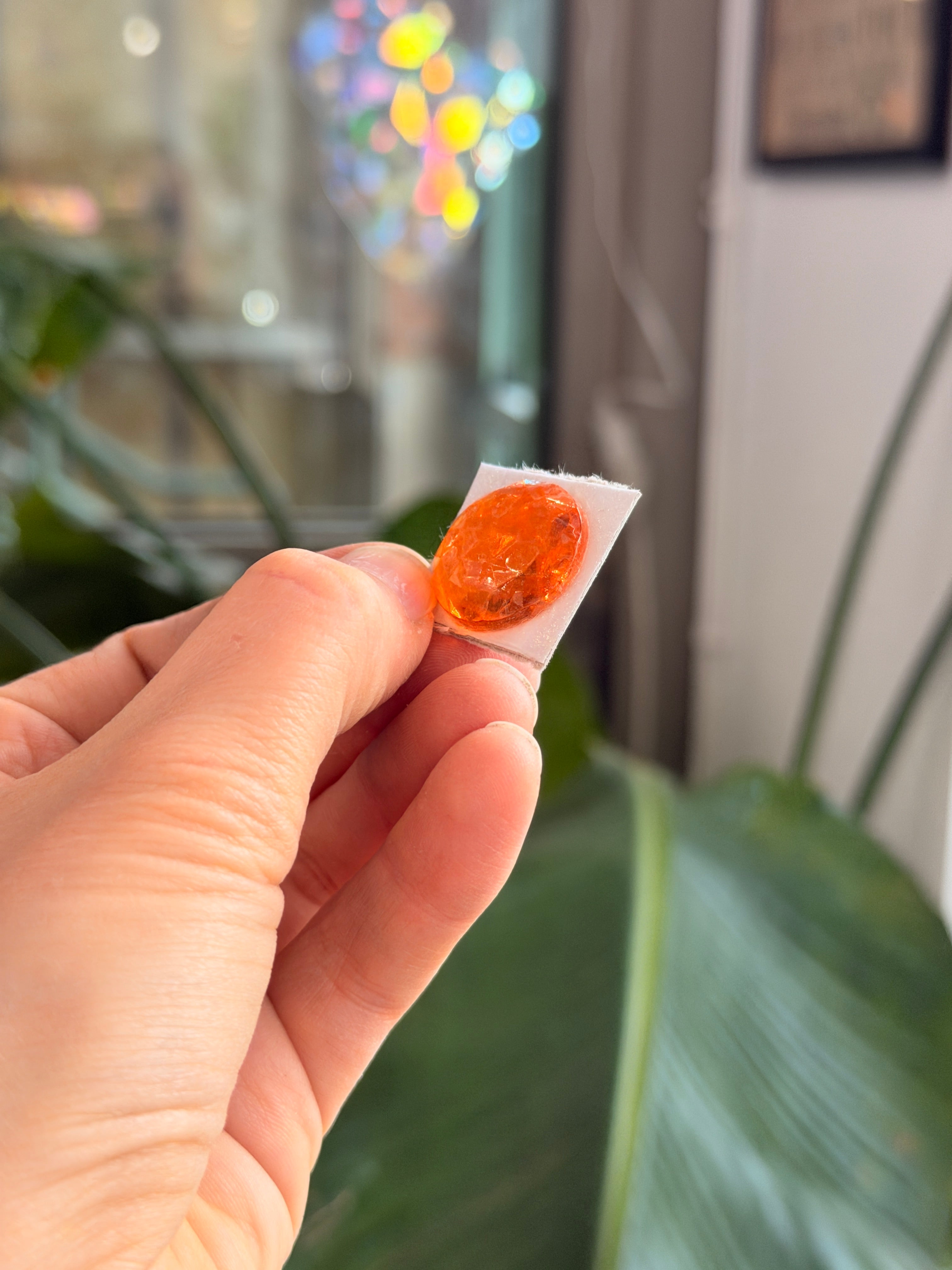 Orange Jewel - Round (20mm) Tools Colorado Glass Works