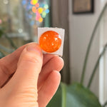 Orange Jewel - Round (20mm) Tools Colorado Glass Works