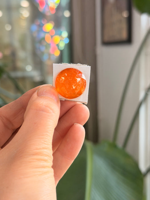 Orange Jewel - Round (20mm) Tools Colorado Glass Works