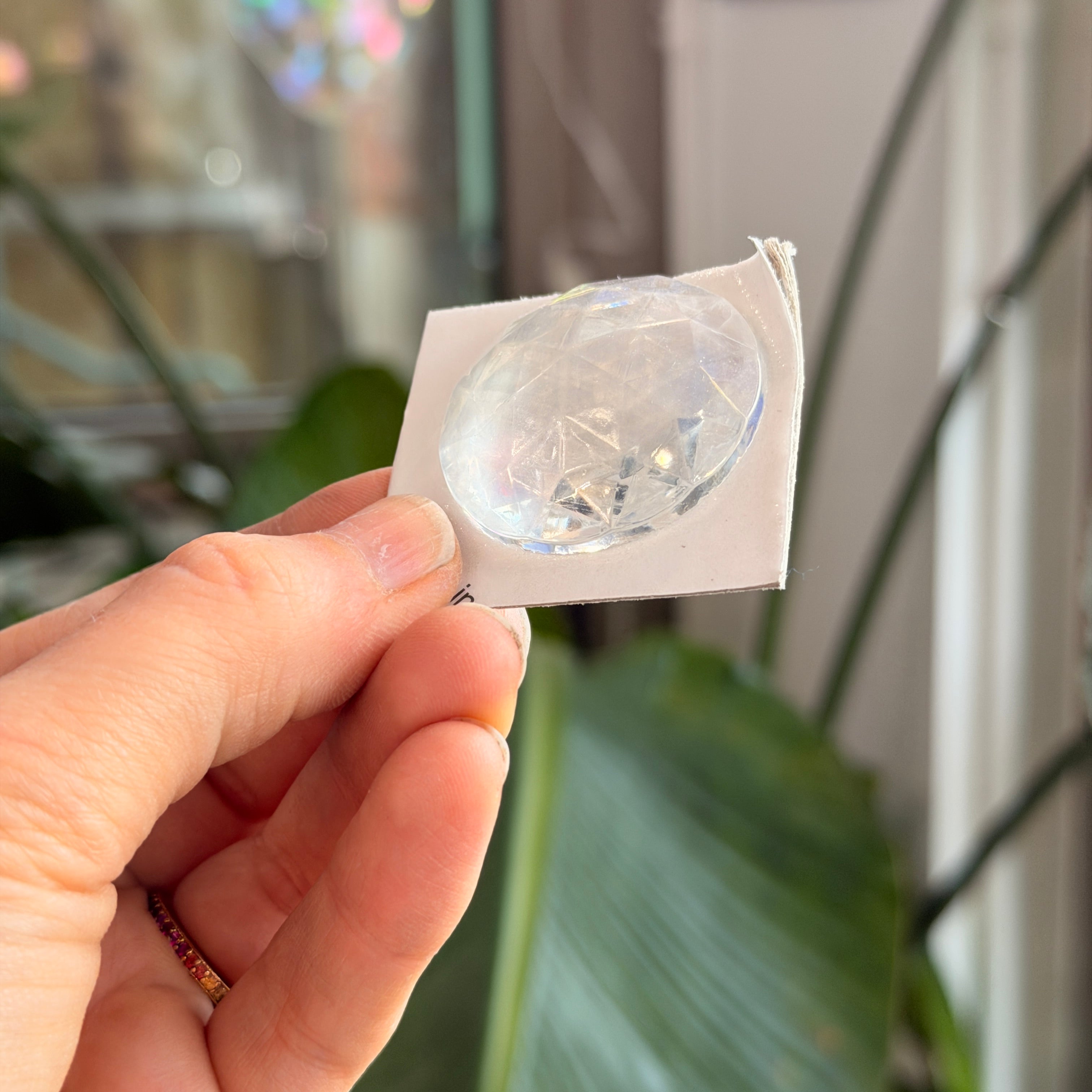 Clear Jewel - Round (35 mm)