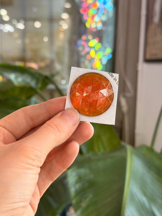 Amber Jewel - Round (35mm) Tools Colorado Glass Works