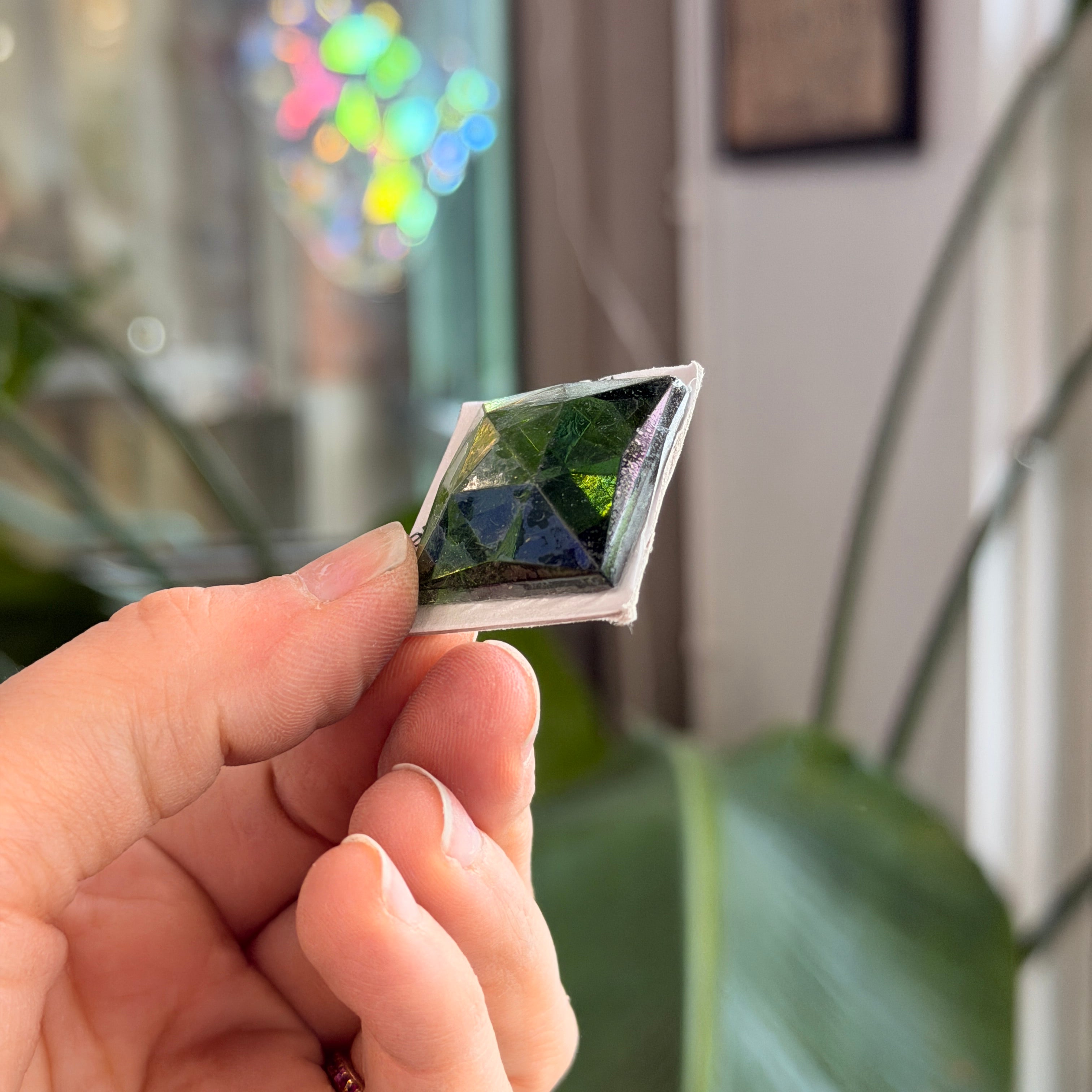 Moss Green Jewel - Square (25mm) Tools Colorado Glass Works