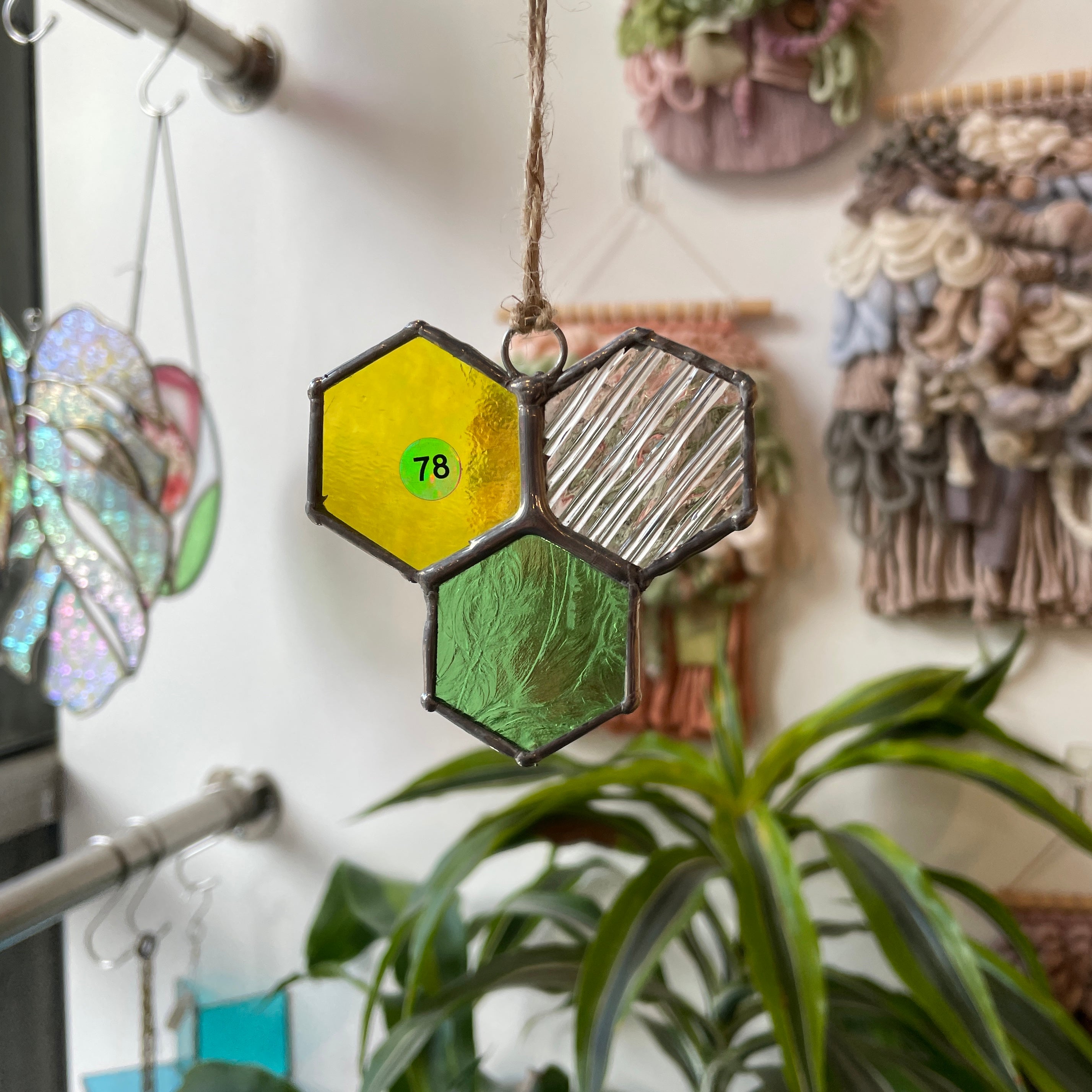 3-Piece Honeycomb Suncatchers (Multiple Pieces Available!) Colorado Glass Works 78