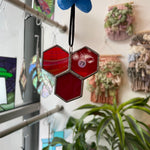 Mini 3-Piece Honeycomb Suncatchers (Multiple Pieces Available!) Colorado Glass Works 79