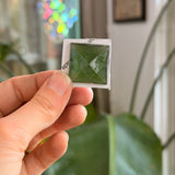 Moss Green Jewel - Square (25mm) Tools Colorado Glass Works