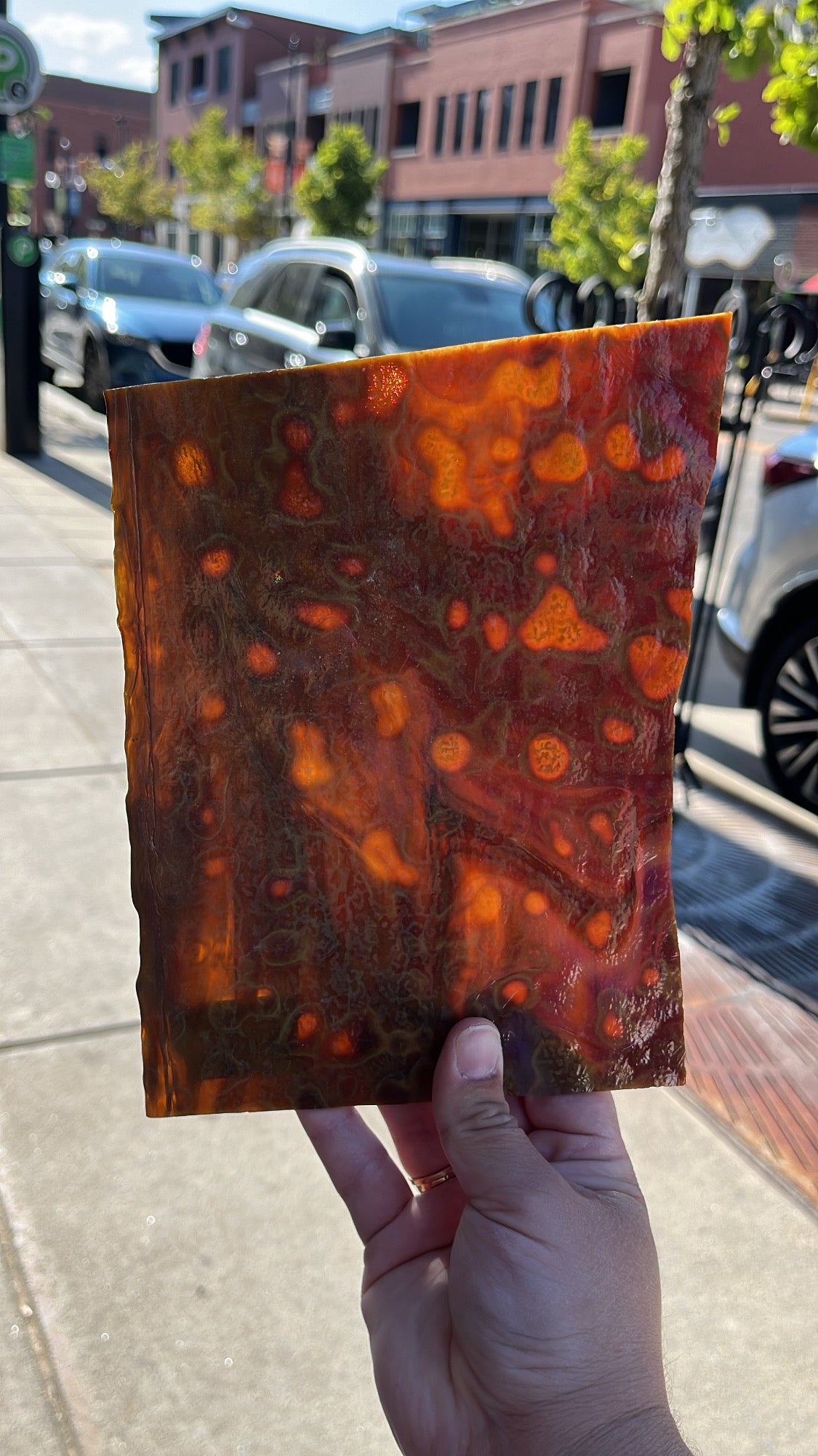 Chocolatey Crunch Mottled Sheet - Patreon Vault  Colorado Glassworks   