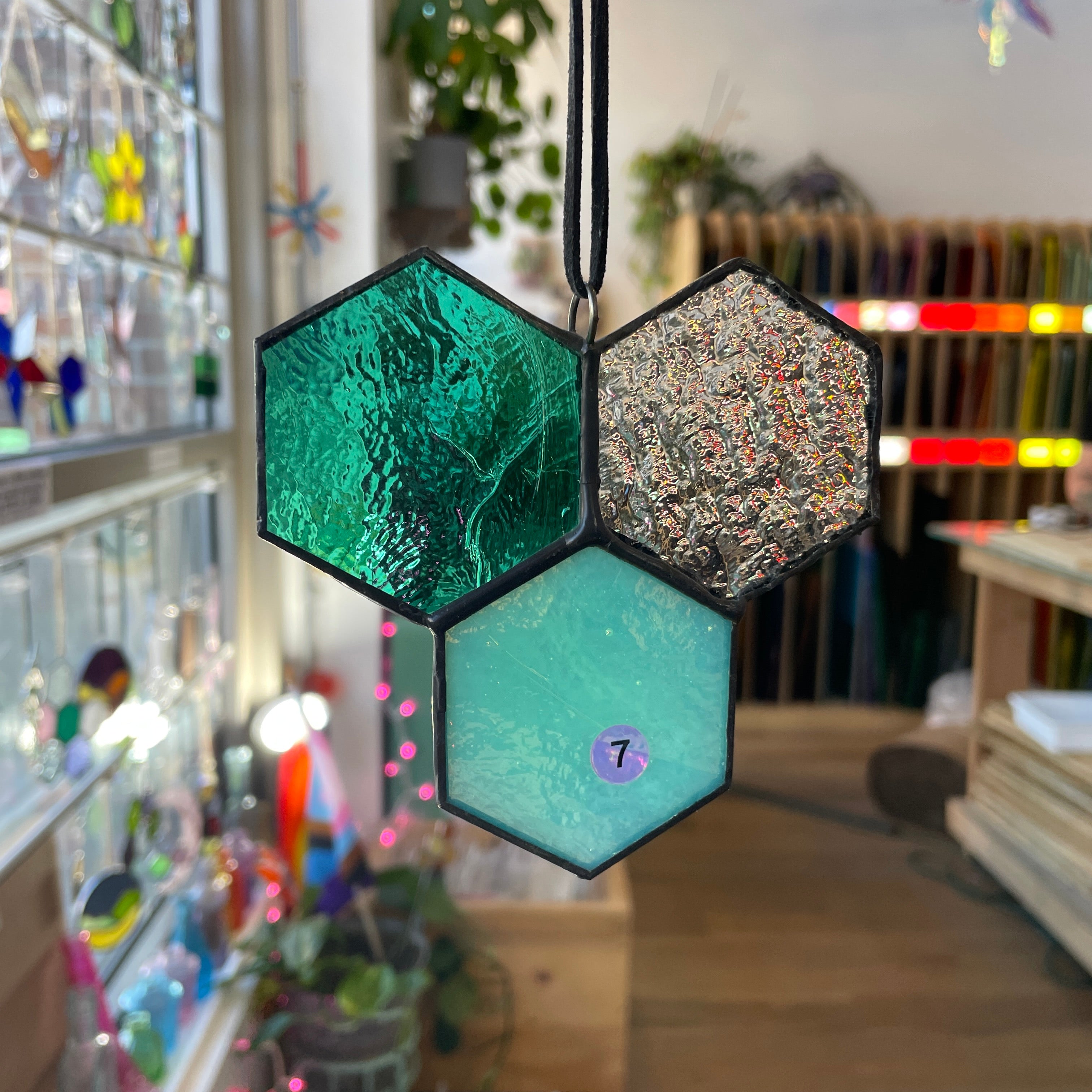 3-Piece Honeycomb Suncatchers (Multiple Pieces Available!)