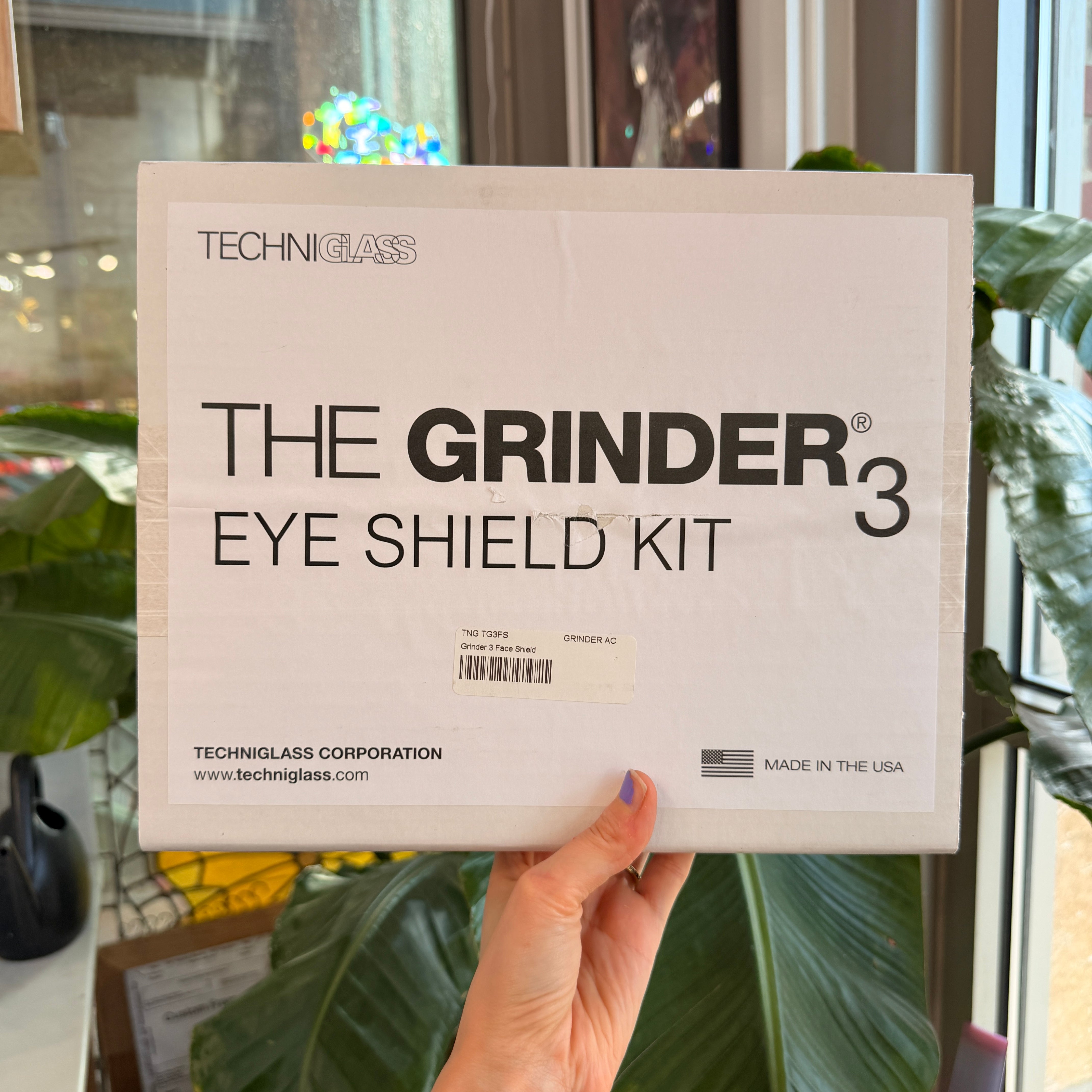 Face Shield for The Grinder 3 Tools Colorado Glassworks