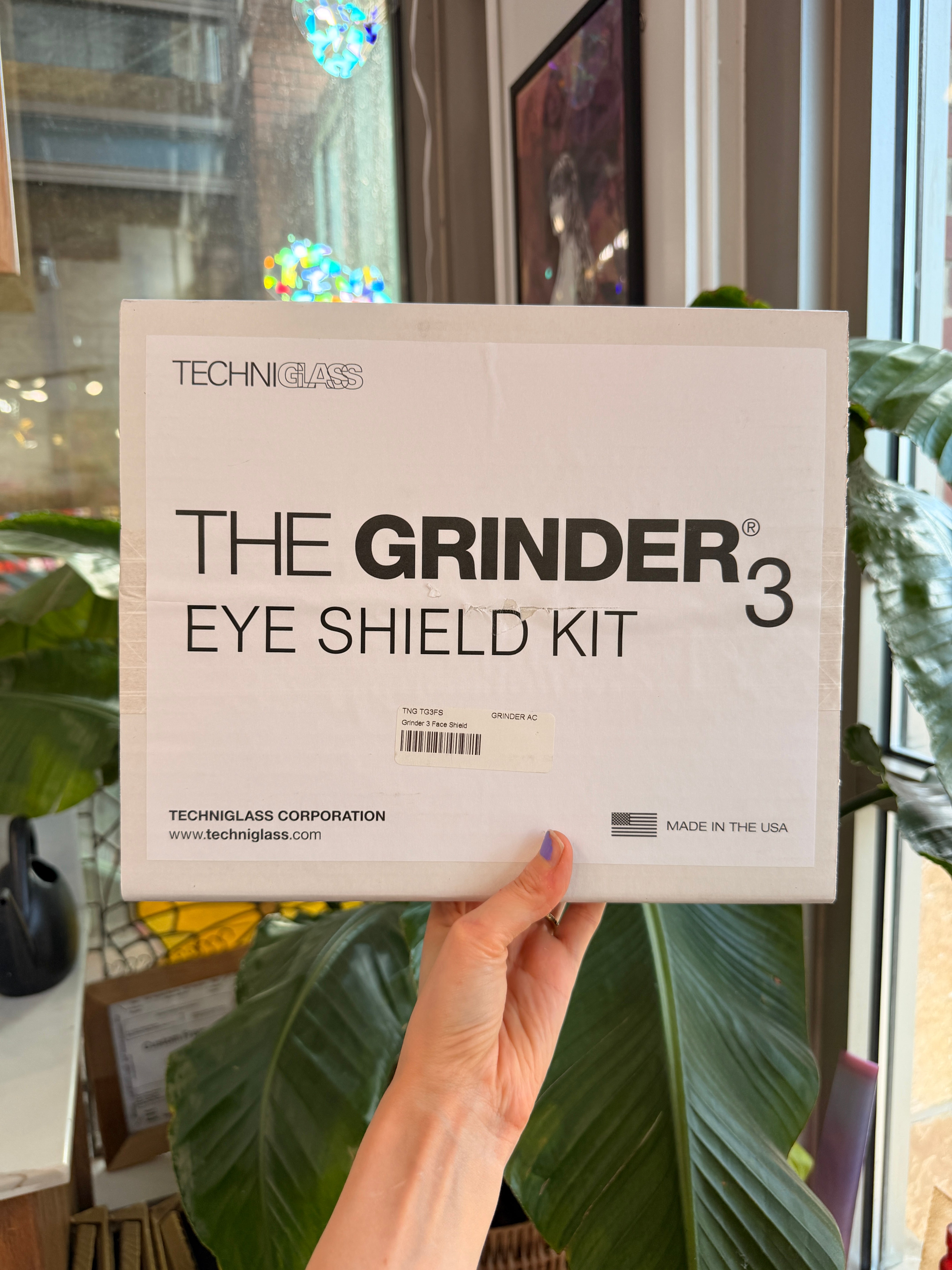 Face Shield for The Grinder 3 Tools Colorado Glassworks