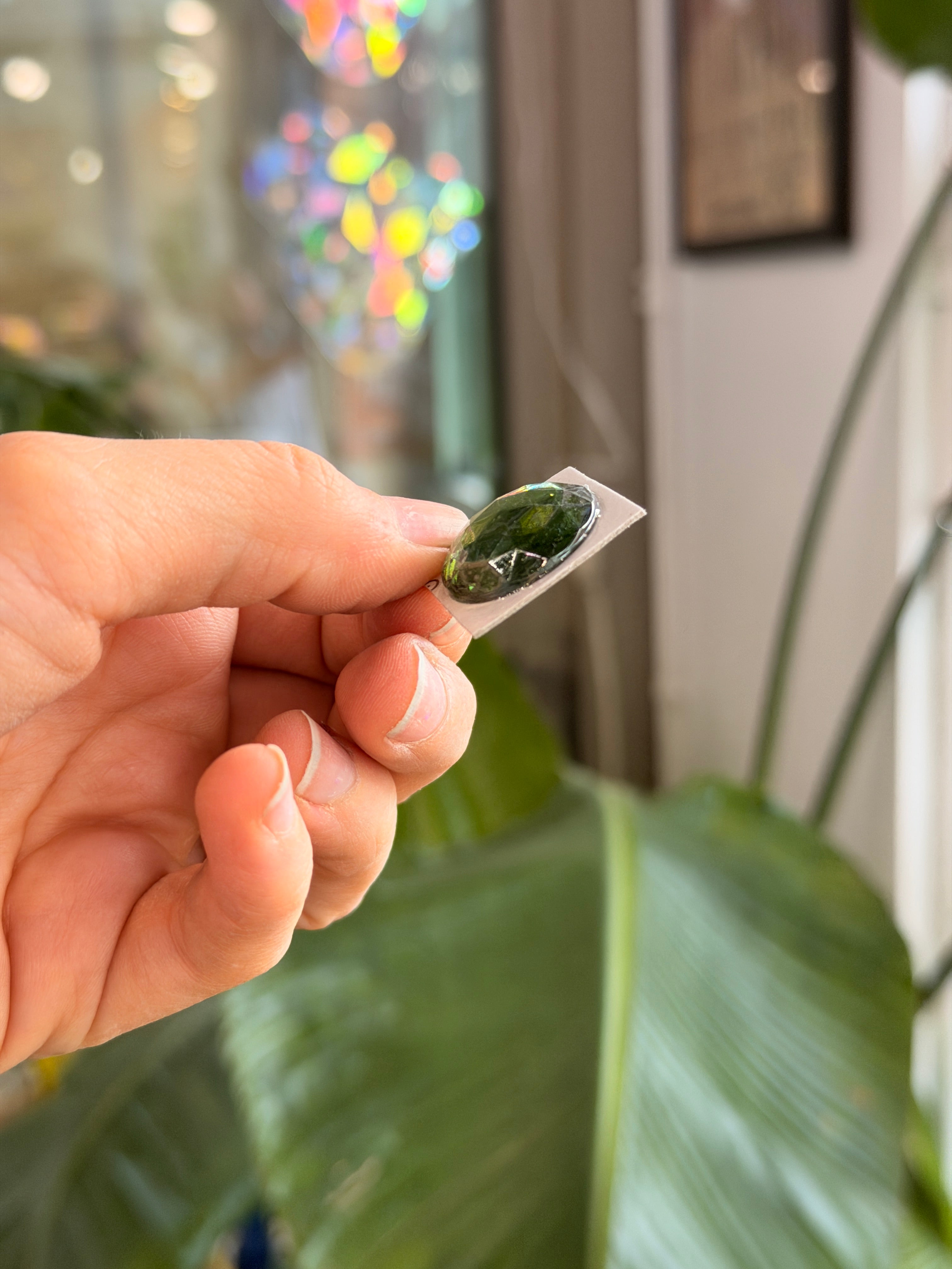 Moss Green Jewel - Round (20mm) Tools Colorado Glass Works