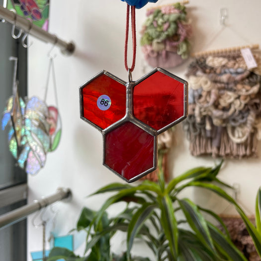 3-Piece Honeycomb Suncatchers (Multiple Pieces Available!) Colorado Glass Works 86